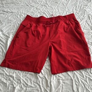lululemon athletica Red Athletic Shorts
